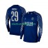 Camisola Paris Saint-Germain Bradley Barcola 29 Homem Equipamento Quarto 2024-2025 Manga Comprida